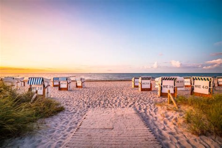 FKK-Strand an der deutschen Ostsee